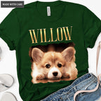 Custom Hip Hop Vintage Theme Pet Portrait Shirt - Personalized Custom Unisex T-Shirt