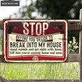 Before You Decide Metal Rectangle Sign