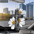 Faith Daisy Car Hanging Ornament