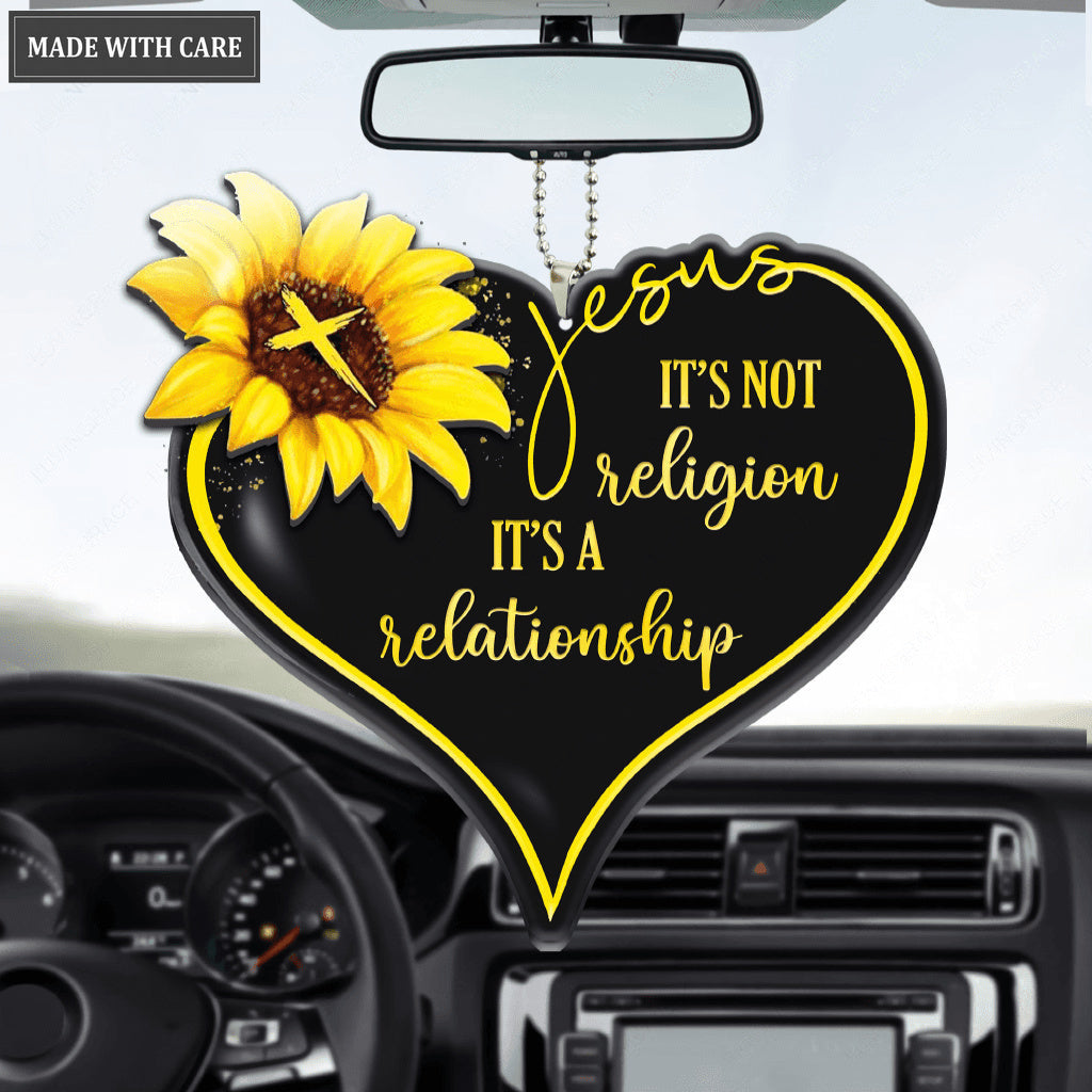 Jesus It's Not Religion It's Relationship Ornament