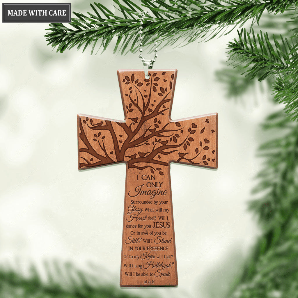 Cross Surrounded By Glory Ornament