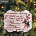 Cardinal Jesus Hand I Can Only Imagine Ornaments