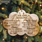 Jesus Hand Cloud I Can Only Imagine Ornaments
