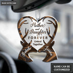 Hologram Deers Mother And Daughter Personalized Ornament