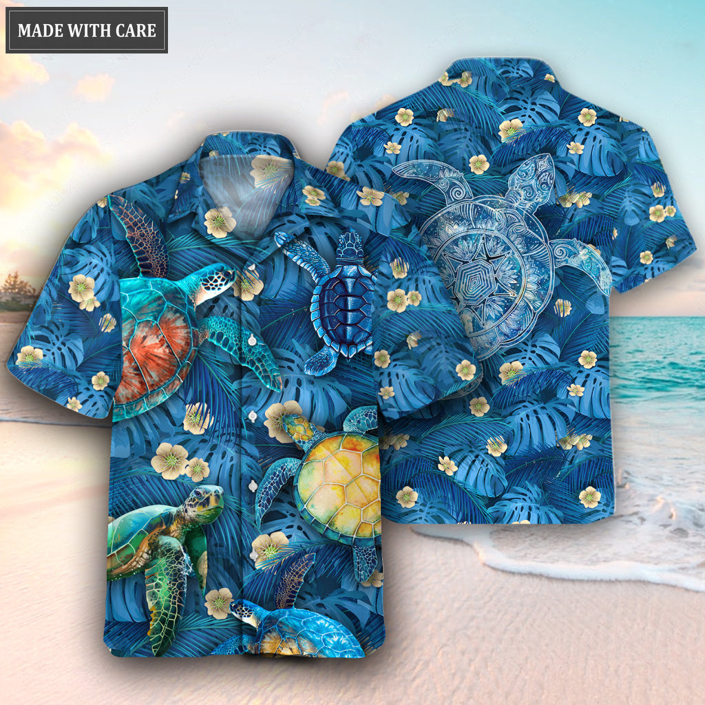 Tropical Turtle Hawaiian Shirt