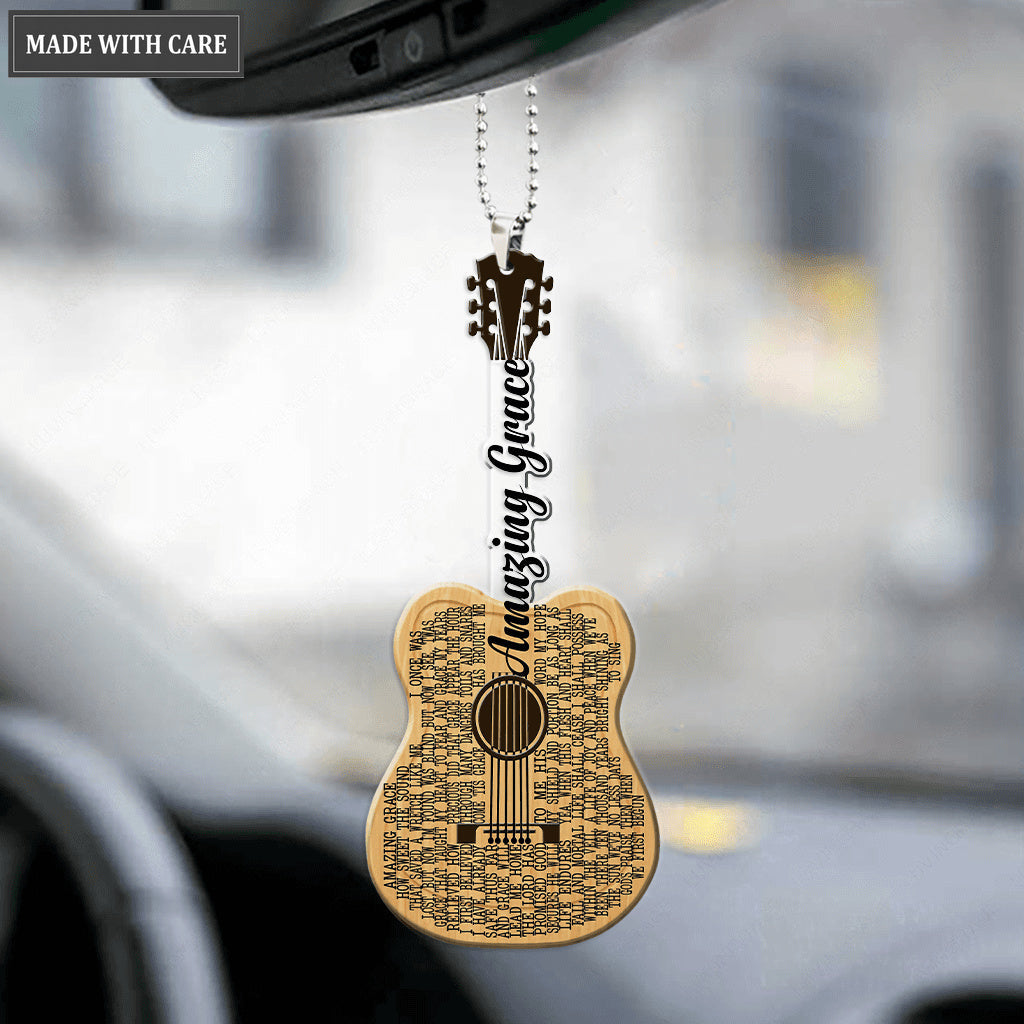 I Can Face Tomorrow Lyrics Guitar Ornament