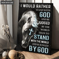 Stand With God And Be Judged By The World Wall Art