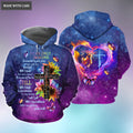 Surrounded By Your Glory Rainbow Sunflower Cross Hoodie