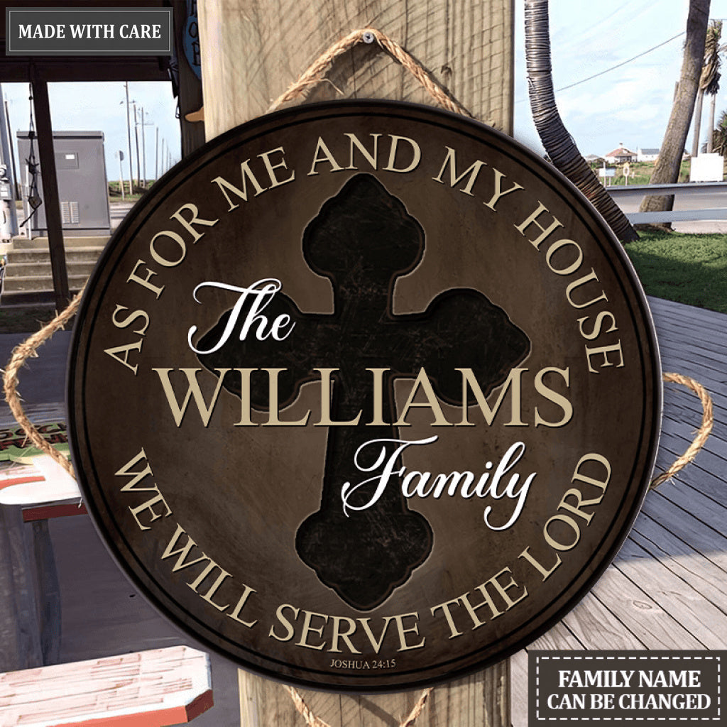 Personalized Family Established Circle Sign