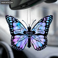 Hologram Butterfly God Says You Are Ornament