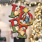 Hope Nativity Scene Ornament