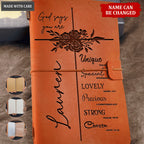 God Says You Are Personalized Vintage Journal