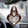 Luvingrace M26 Penguin Couple God Blessed Personalized Ornament
