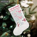 WInter Socks By Glory Ornament