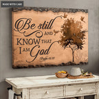 Be Still And Know That I Am God Wall Art