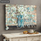Just Breathe Blossoms Wall Art