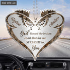Love Fishing God Blessed Personalized Ornament