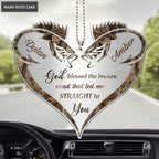 Love Fishing God Blessed Personalized Ornament