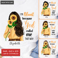 Personalized Sunflower God Blunt Tshirt