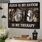 Jesus Savior Hose Therapy Wall Art
