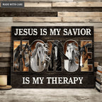 Jesus Savior Hose Therapy Wall Art