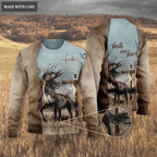 Faith Horse Cross Faith Over Fear Wool Sweatshirt