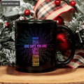 Rainbow Light Cross God Says You Are Possible