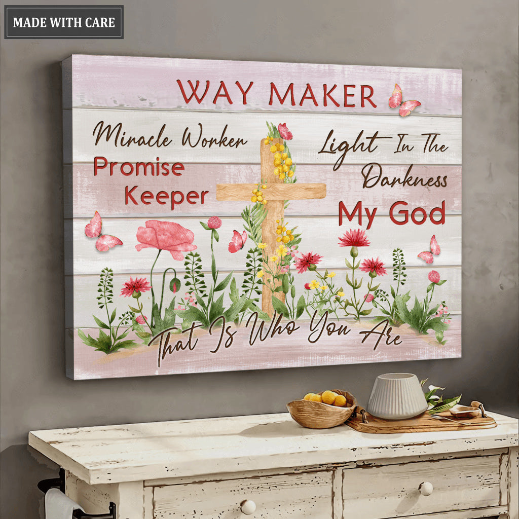 Cross Garden Waymaker Wall Art