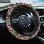 Pink Camo Country Girl Steering Wheel Cover Car Accessories
