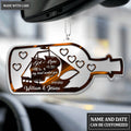 Personalized Bottle Of Love God Knew Ornament