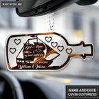 Personalized Bottle Of Love God Knew Ornament