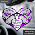 Wolves And Heart God Blessed Personalized Ornament