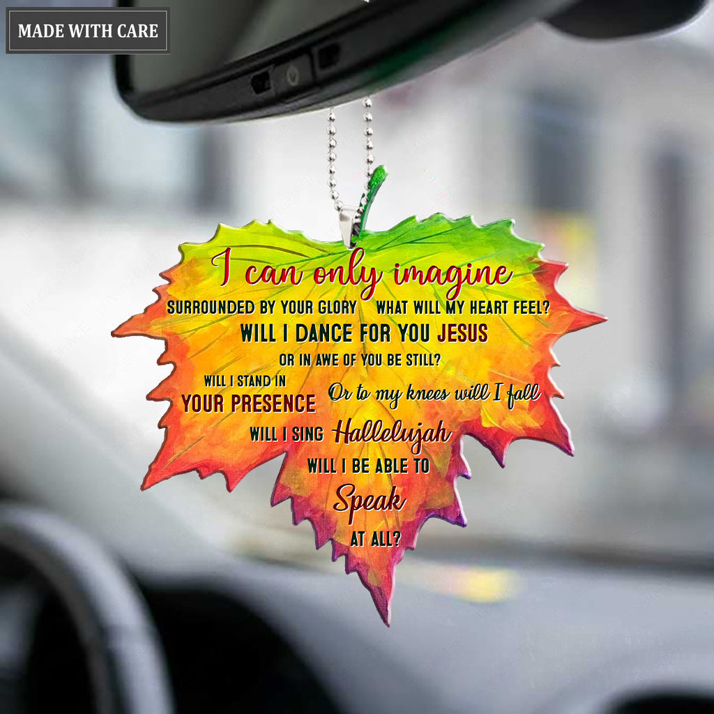 Maple Leaf Will I Be Able To Speak Ornament