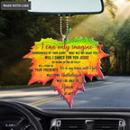 Maple Leaf Will I Be Able To Speak Ornament