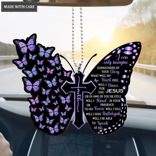 Butterfly Surrounded By The Glory Ornament