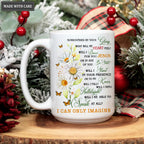 Daisy Butterfly Surrounded By Your Glory Mug