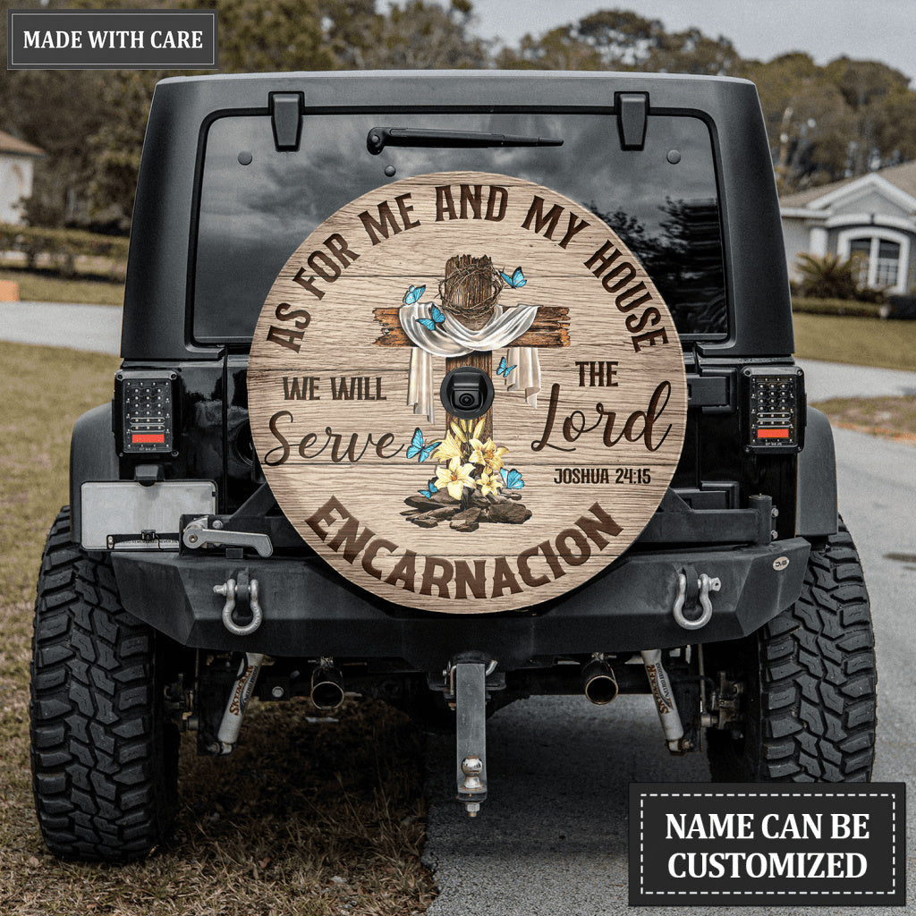 Personalized As For Our House Tire Cover Car Accessories Custom Tire