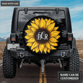 Sunflower Personalized Tire Cover