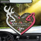 Country Love God Blessed Personalized Ornament