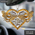 Luvingrace M43 Bee Couple God Blessed Personalized Ornament