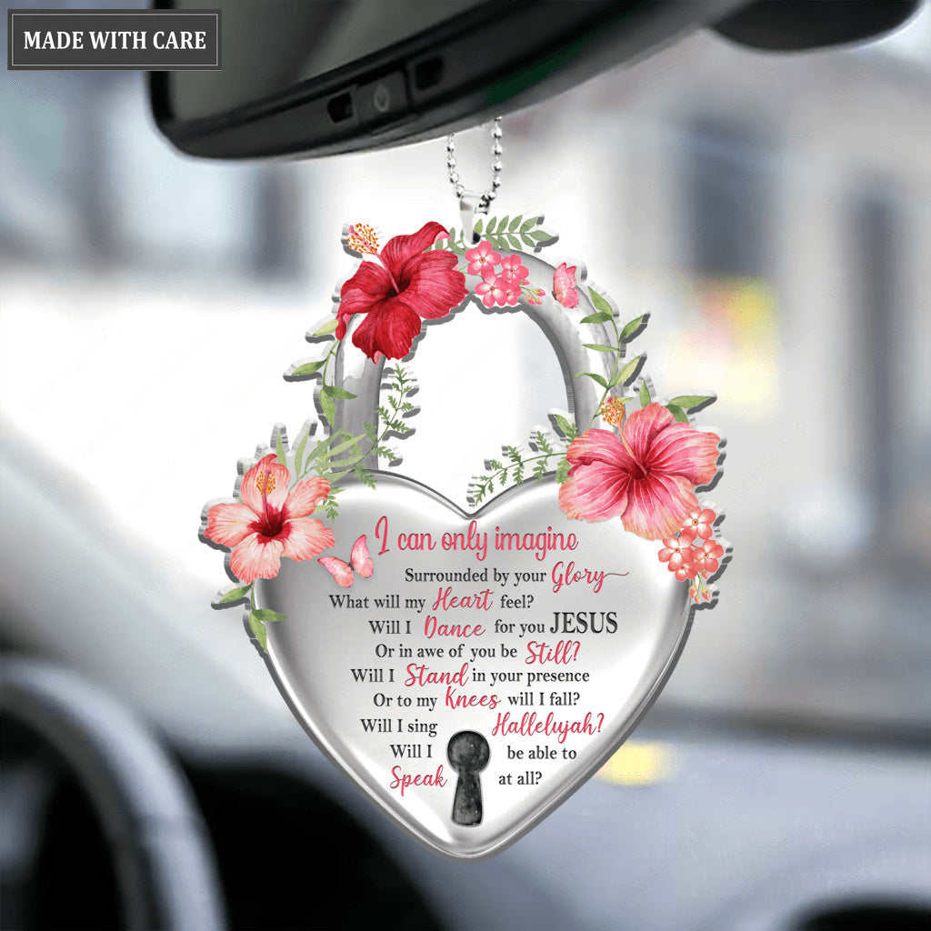 Floral Lock By Glory Ornament