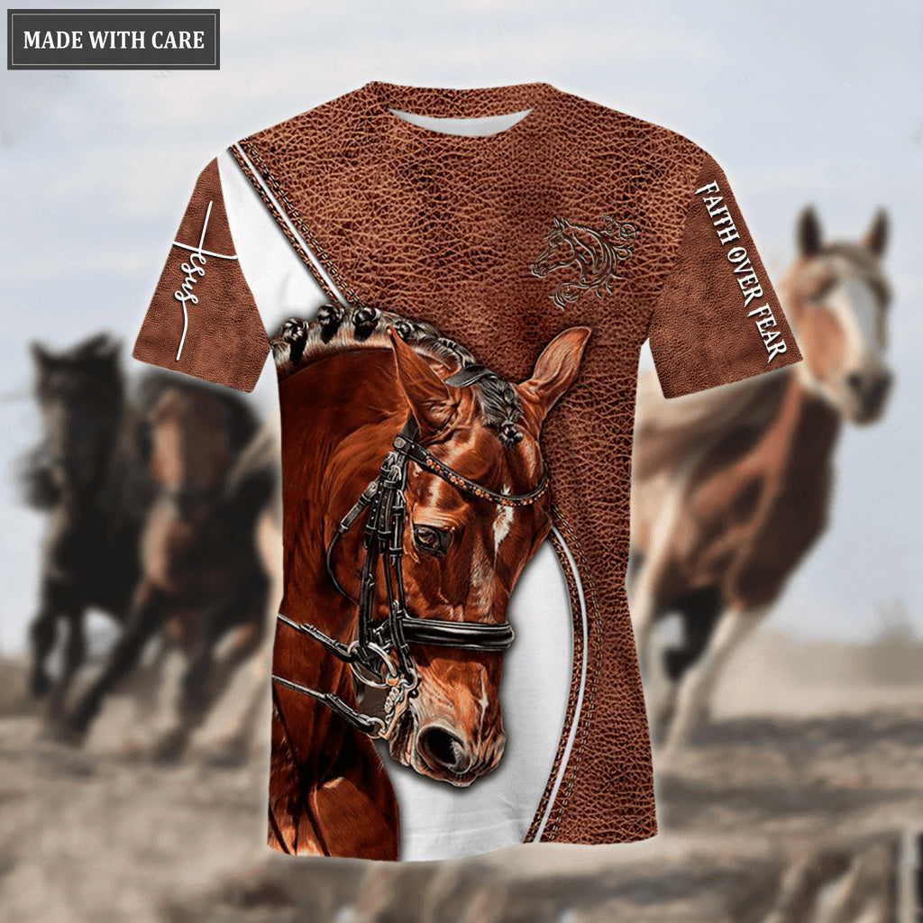 Faith Over Fear Horse Hoodie