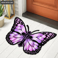 Butterfly Shape Faith Doormat