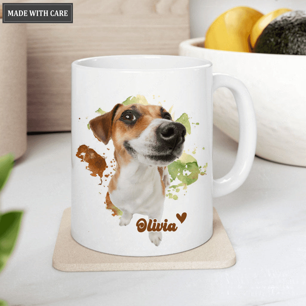 Artistic Masterpiece Pet Mug From Photo - Personalized Custom Mug