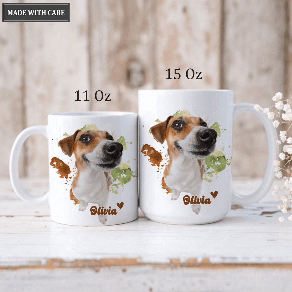 Artistic Masterpiece Pet Mug From Photo - Personalized Custom Mug