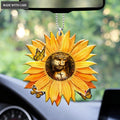 Jesus Sunflower Ornament