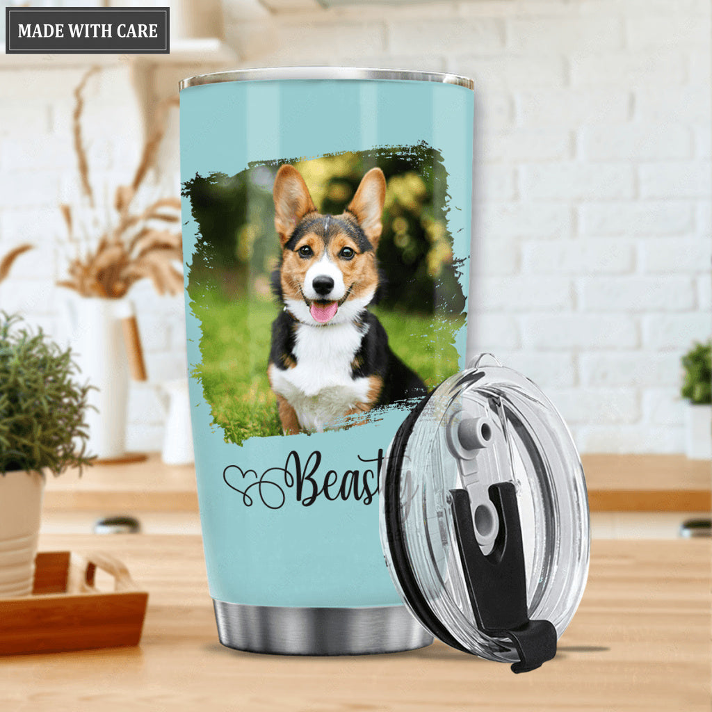 Custom Pet Photo Tumbler - Personalized Custom Tumbler