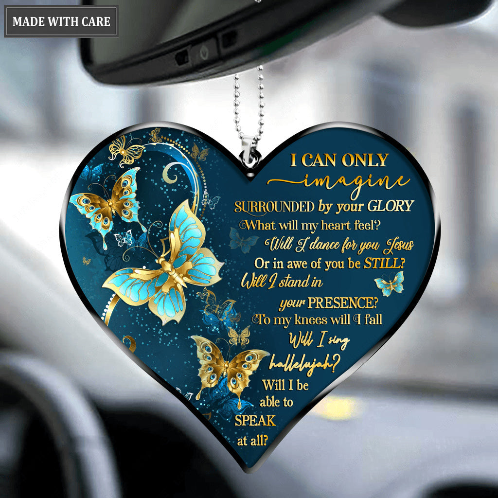 Diamond Butterfly By Glory Ornament