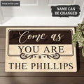 Come As You Are Customized Doormat