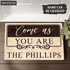 Come As You Are Customized Doormat